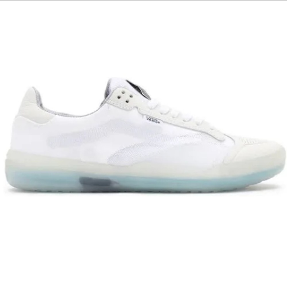 VANS EVDNT Ultimate waffle white skate shoes Sz 7 men’s sneakers